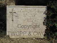 Twelve Tree Copse Cemetery - Welsh, W